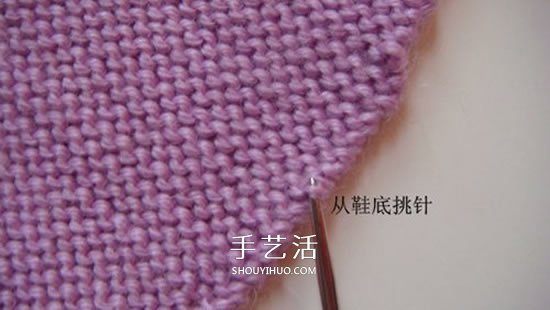 高鞋筒寶寶鞋子的織法 棒針編織嬰兒保暖毛線鞋 -  itrip.net.cn