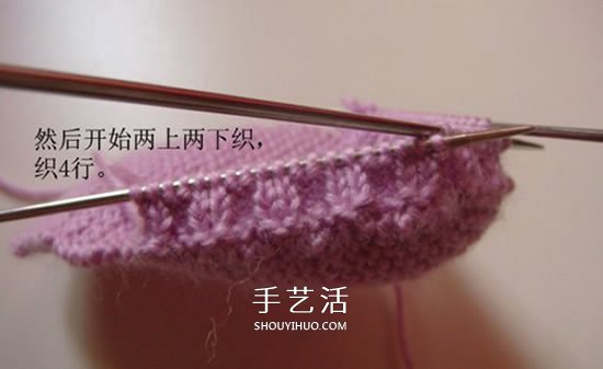 高鞋筒寶寶鞋子的織法 棒針編織嬰兒保暖毛線鞋 -  itrip.net.cn