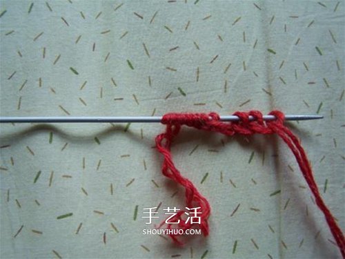用棒針平針手工編織保暖拖鞋的方法圖解 -  itrip.net.cn