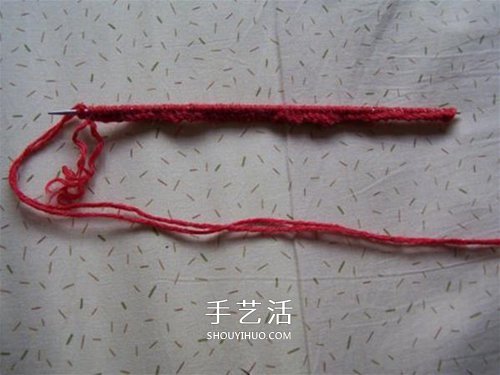用棒針平針手工編織保暖拖鞋的方法圖解 -  itrip.net.cn