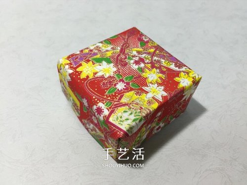 簡單又好看的方形禮盒手工折紙圖解教程 -  itrip.net.cn