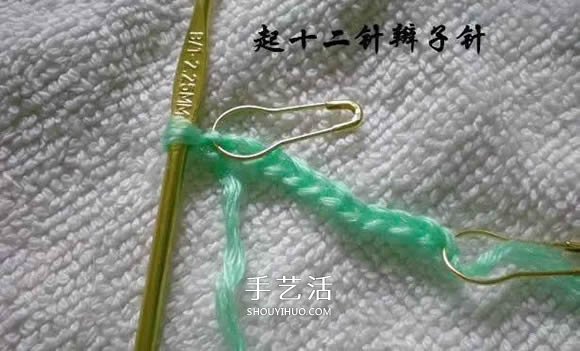 用鉤織編織簡單又漂亮嬰兒鞋的方法步驟圖 -  itrip.net.cn