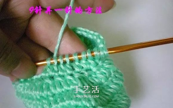 用鉤織編織簡單又漂亮嬰兒鞋的方法步驟圖 -  itrip.net.cn
