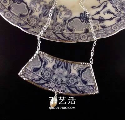 精美陶瓷盤掉地上 那就把它做成唯一的首飾吧！ -  itrip.net.cn