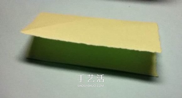 折疊四個愛心 組合成代表幸運的四葉草圖解 -  itrip.net.cn