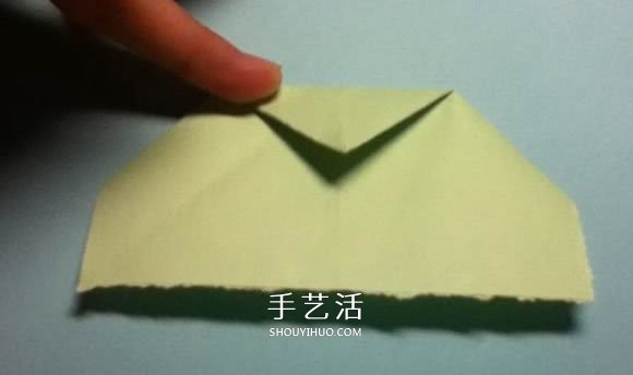 折疊四個愛心 組合成代表幸運的四葉草圖解 -  itrip.net.cn