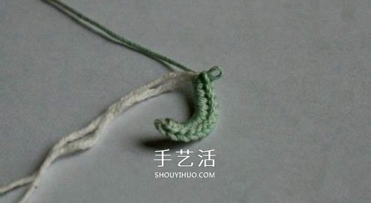 鉤針編織五彩菊的方法圖解 單元菊花的鉤織方法 -  itrip.net.cn