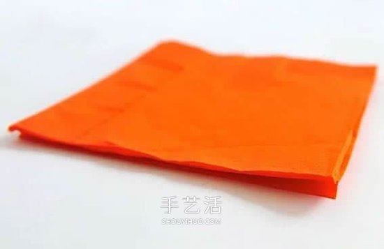 幾張餐巾紙 做一朵立體紙花作為父親節(jié)禮物 -  itrip.net.cn