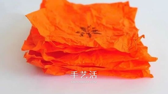 幾張餐巾紙 做一朵立體紙花作為父親節(jié)禮物 -  itrip.net.cn