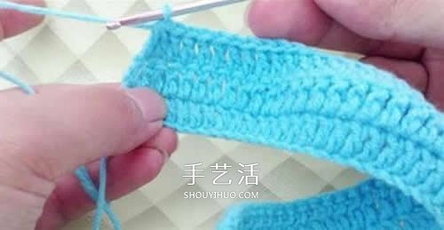 冬天看電視時保護腳 手工鉤針編織保暖襪教程 -  itrip.net.cn