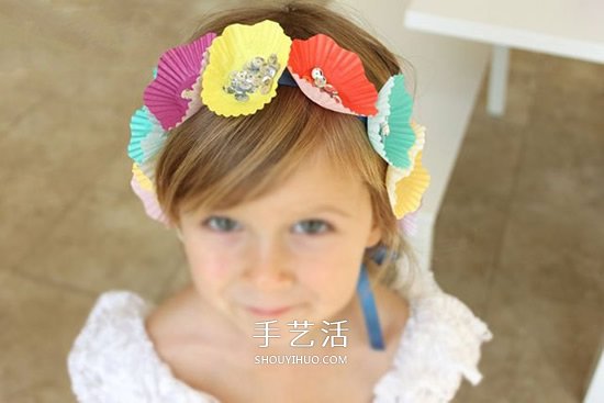 可愛(ài)又美麗！蛋糕紙手工制作兒童花環(huán)的方法 -  itrip.net.cn
