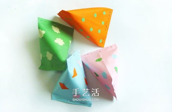最簡單端午節(jié)紙粽子的做法 還能當(dāng)包裝盒用！ -  itrip.net.cn
