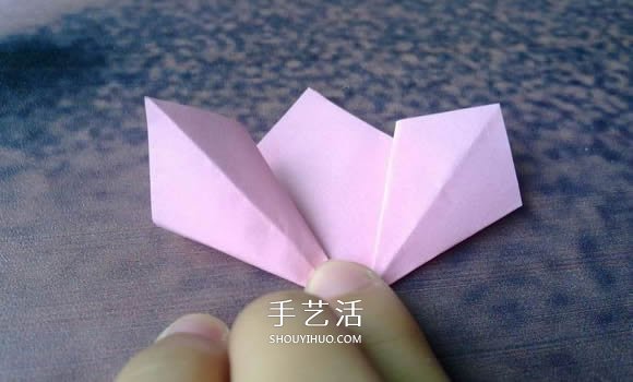 肯定學(xué)得會(huì)！超簡(jiǎn)單五瓣櫻花的折紙方法步驟 -  itrip.net.cn
