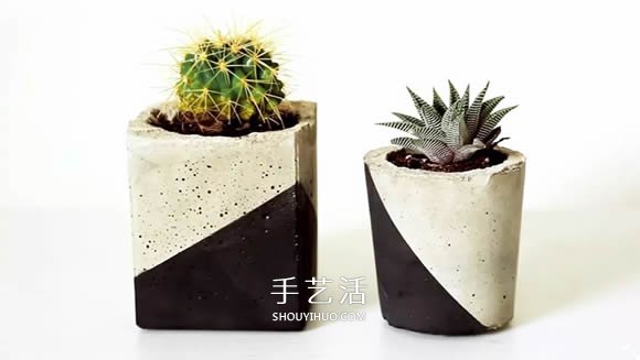 用水泥制作花盆的過(guò)程 簡(jiǎn)單還帶有治愈效果！ -  itrip.net.cn