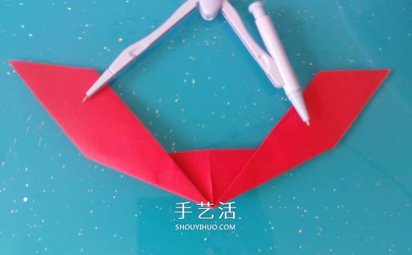 自帶翅膀會飛的心 手工折愛心翅膀的折法圖解 -  itrip.net.cn
