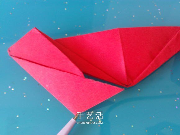 自帶翅膀會飛的心 手工折愛心翅膀的折法圖解 -  itrip.net.cn