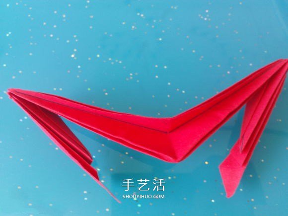 自帶翅膀會飛的心 手工折愛心翅膀的折法圖解 -  itrip.net.cn