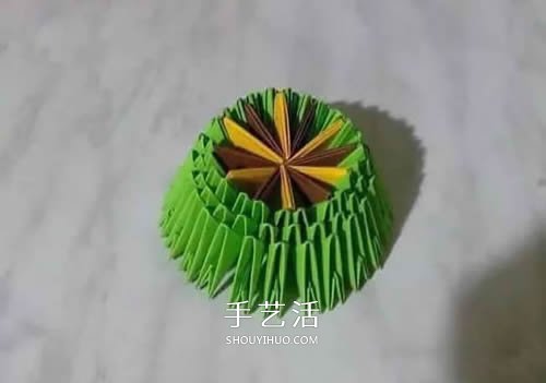 怎么做三角插坦克圖解 三角插制作小坦克方法 -  itrip.net.cn