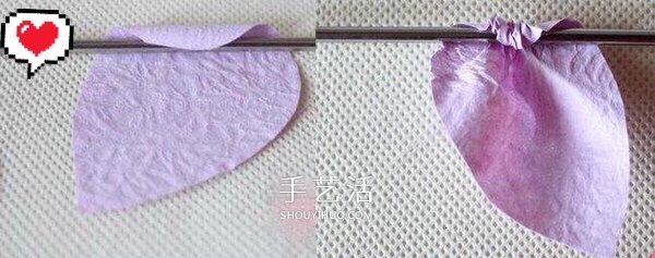 皺紋紙/舊包裝紙做玫瑰花的方法 形態(tài)很逼真！ -  itrip.net.cn