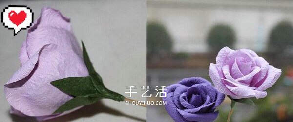 皺紋紙/舊包裝紙做玫瑰花的方法 形態(tài)很逼真！ -  itrip.net.cn