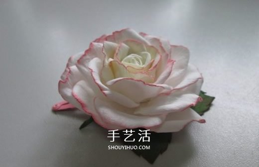 海綿紙手工制作玫瑰花的方法 逼真到難分真假！ -  itrip.net.cn