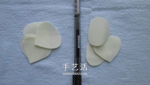 海綿紙手工制作玫瑰花的方法 逼真到難分真假！ -  itrip.net.cn