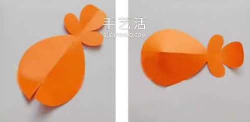 仿佛在水中游來游去 用卡紙做卡通小金魚教程 -  itrip.net.cn