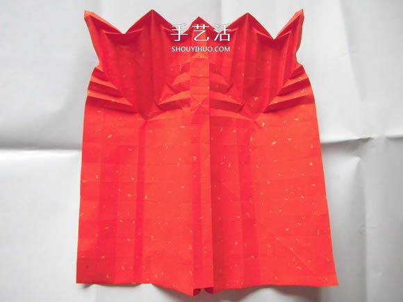 只用一張紙！折紙蝴蝶結(jié)禮品盒的圖解步驟 -  itrip.net.cn
