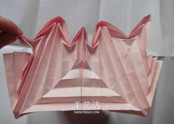 只用一張紙！折紙蝴蝶結(jié)禮品盒的圖解步驟 -  itrip.net.cn