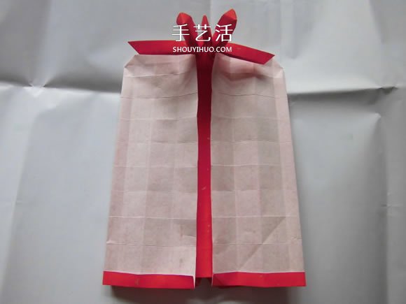 只用一張紙！折紙蝴蝶結(jié)禮品盒的圖解步驟 -  itrip.net.cn