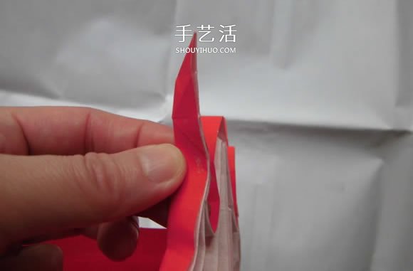 只用一張紙！折紙蝴蝶結(jié)禮品盒的圖解步驟 -  itrip.net.cn