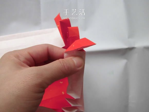 只用一張紙！折紙蝴蝶結(jié)禮品盒的圖解步驟 -  itrip.net.cn