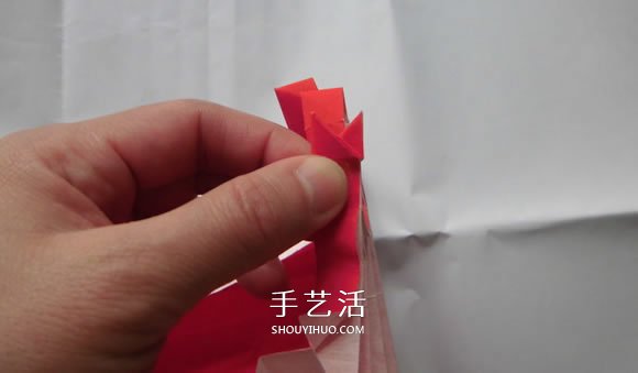 只用一張紙！折紙蝴蝶結(jié)禮品盒的圖解步驟 -  itrip.net.cn