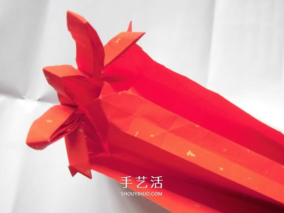 只用一張紙！折紙蝴蝶結(jié)禮品盒的圖解步驟 -  itrip.net.cn