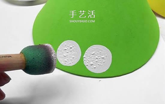 兒童遮陽帽改造 把普通款變成卡通瓢蟲帽子 -  itrip.net.cn