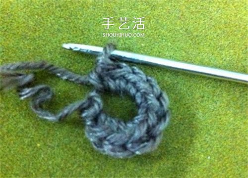 毛線猴頭的編織方法 手工鉤針編織猴子頭圖解 -  itrip.net.cn