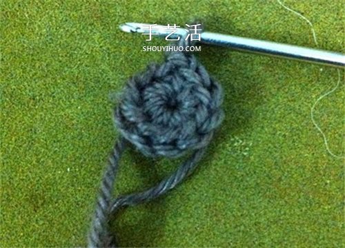 毛線猴頭的編織方法 手工鉤針編織猴子頭圖解 -  itrip.net.cn