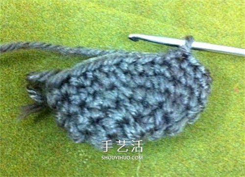 毛線猴頭的編織方法 手工鉤針編織猴子頭圖解 -  itrip.net.cn