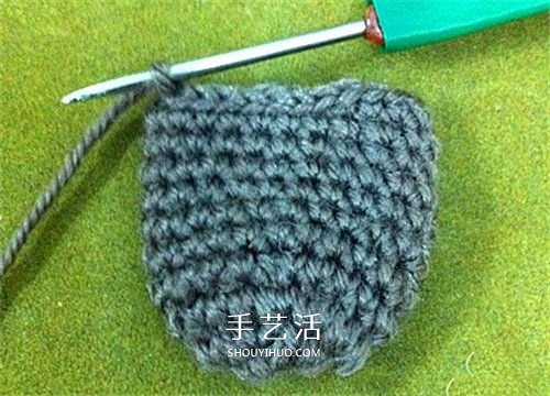 毛線猴頭的編織方法 手工鉤針編織猴子頭圖解 -  itrip.net.cn