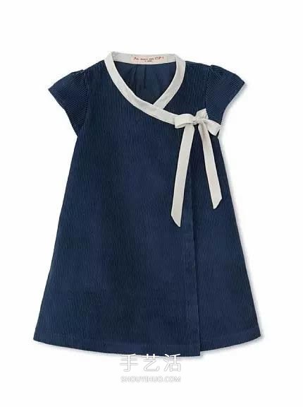 舊衣服布料改造再利用 給女兒做時尚小裙子  -  itrip.net.cn