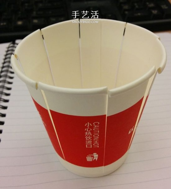 用紙杯做風(fēng)車(chē)制作步驟 紙杯風(fēng)車(chē)的做法圖片 -  itrip.net.cn
