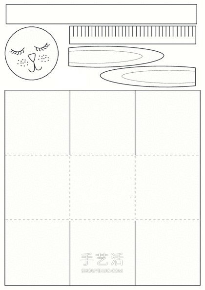 小兔子籃子手工制作 用彩紙做動(dòng)物紙籃的方法 -  itrip.net.cn