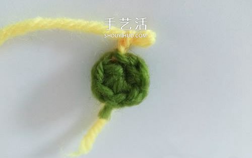 超可愛(ài)毛線小花的鉤法 鉤針編織六瓣花圖解 -  itrip.net.cn