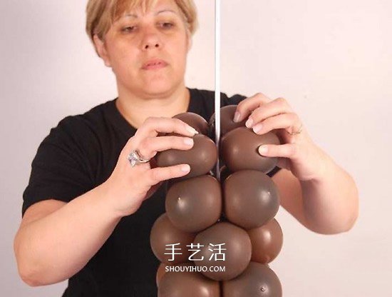 氣球造型大樹手工制作 植樹節(jié)用氣球做大樹 -  itrip.net.cn