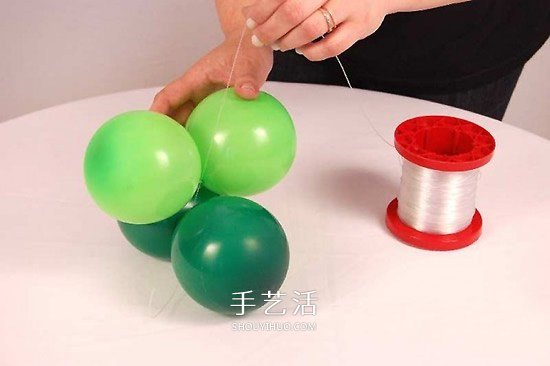 氣球造型大樹手工制作 植樹節(jié)用氣球做大樹 -  itrip.net.cn