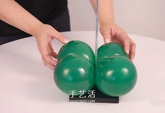 氣球造型大樹手工制作 植樹節(jié)用氣球做大樹 -  itrip.net.cn