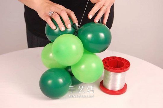 氣球造型大樹手工制作 植樹節(jié)用氣球做大樹 -  itrip.net.cn