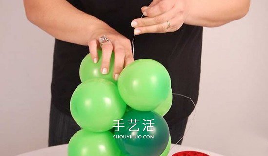 氣球造型大樹手工制作 植樹節(jié)用氣球做大樹 -  itrip.net.cn