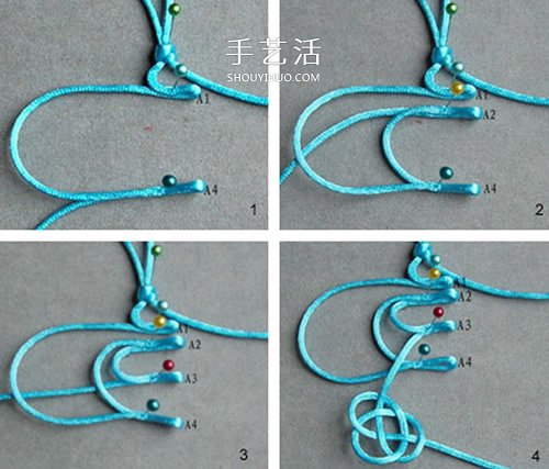 中國(guó)風(fēng)蝴蝶掛飾編織圖解 傳統(tǒng)中國(guó)結(jié)掛飾編法 -  itrip.net.cn