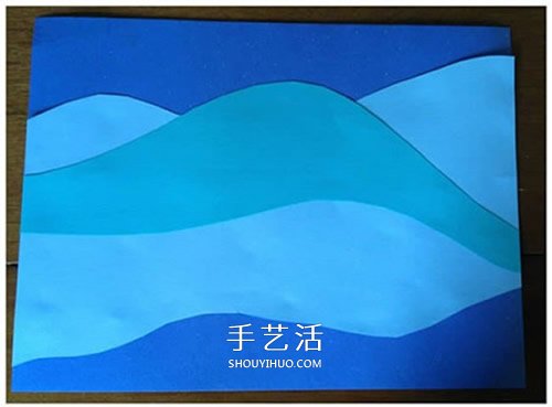 大魚帶著小魚游 有愛的父親節(jié)賀卡手工制作 -  itrip.net.cn